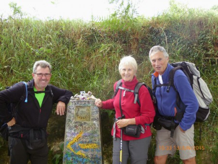 Compostelle : plus que 100 kms !